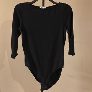 H&M Basic Black Bodysuit